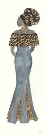 Framed Global Fashion IV Print