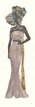 Framed Global Fashion II Print