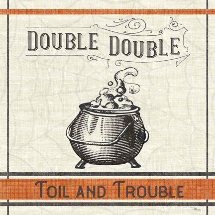 Framed Be Scary V Print