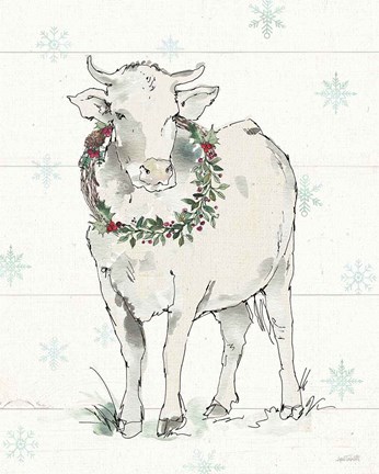 Framed Modern Farmhouse X Christmas Print