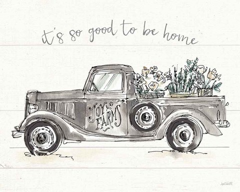 Framed Modern Farmhouse VIII Print