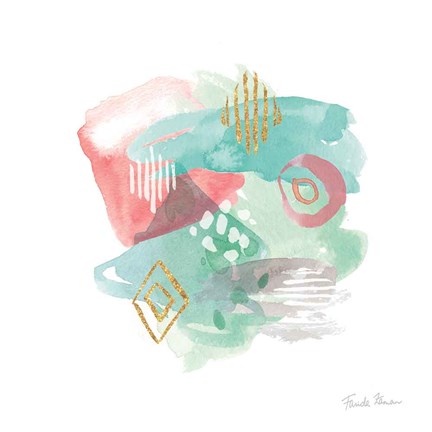 Framed Faridas Abstract III Print