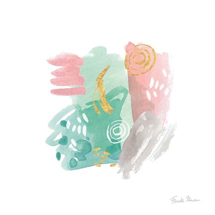 Framed Faridas Abstract I Print