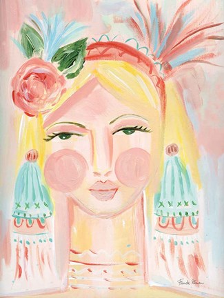 Framed Fresh Face II Print