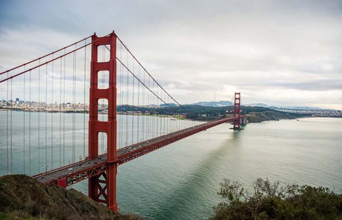 Framed Golden Gate Print