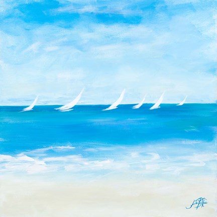 Framed Windjammer I Print