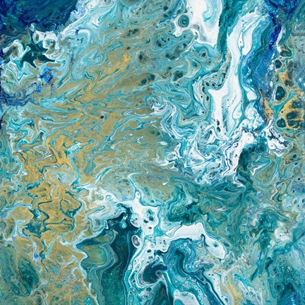 Framed Earth Essence I Print