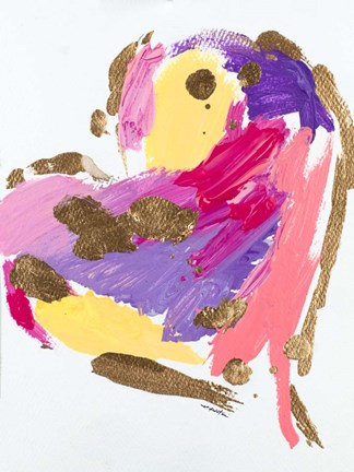 Framed Heart Full of Love I Print