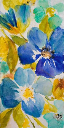 Framed Summer Sonata II Print