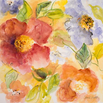 Framed Summer in Provence III Print