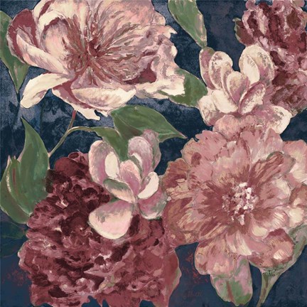 Framed Savvy with Navy Print