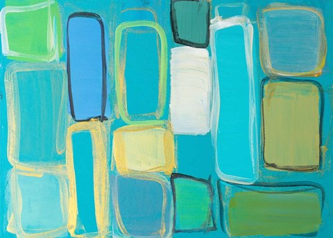 Framed Standing Imitation I Print