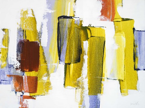 Framed Spring Drifts II Print