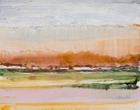 Framed Desert Grasslands Print