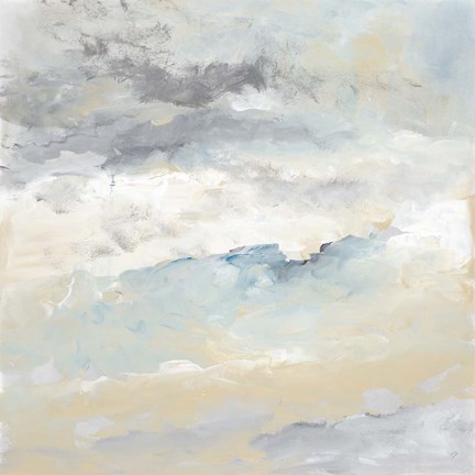 Framed Sea Meets Sky I Print