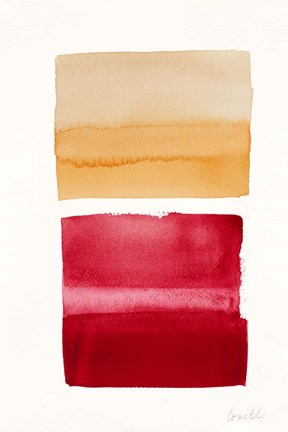 Framed Color Study II Print