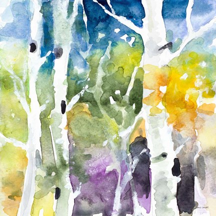 Framed Tall Upon the Hill I Print