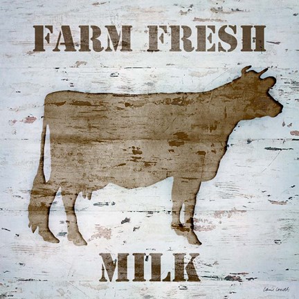 Framed Fresh Milk I Print