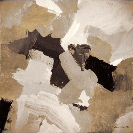 Framed Muted Abstract II Print