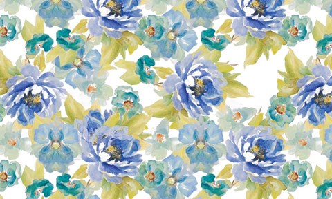 Framed Floral Delicate Blossoms Print