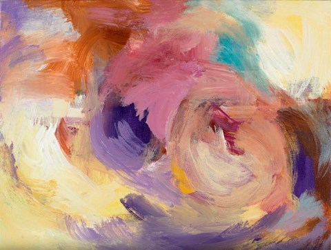 Framed Swirling Thoughts Print