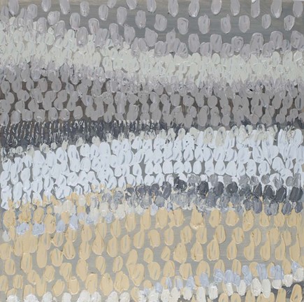 Framed Modern Harvest Abstract I Print