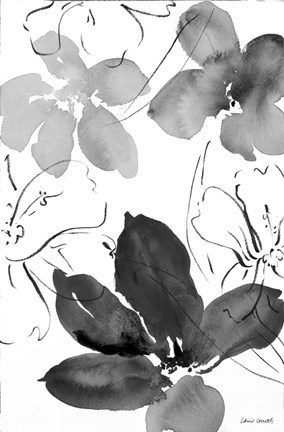 Framed Into Summer Black And White II Print