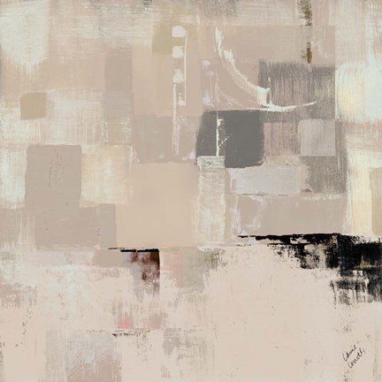 Framed Cream Voluminous II Print