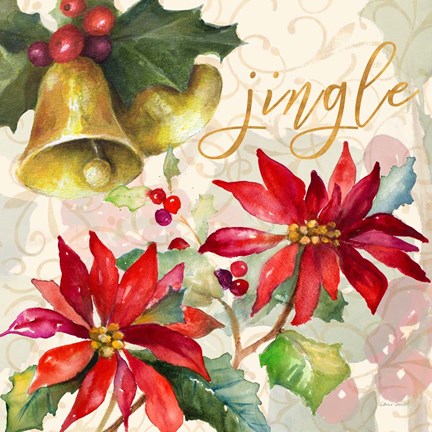 Framed Holiday Wishes III Print