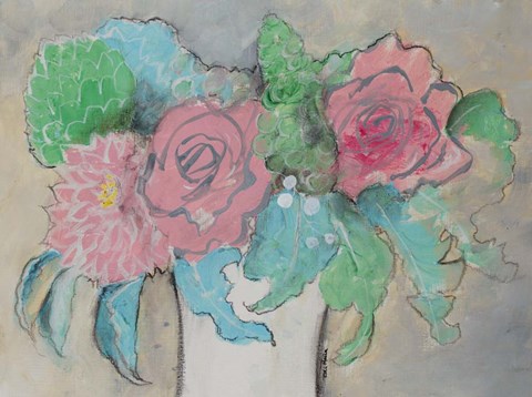 Framed Delicate Treasure I Print