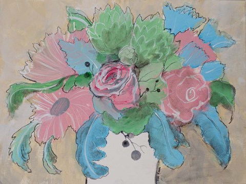 Framed Delicate Treasure II Print