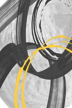 Framed Grey Winds II Print