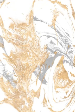 Framed Golden Ice Print