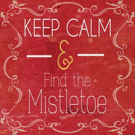 Framed Red Hot Christmas II Print