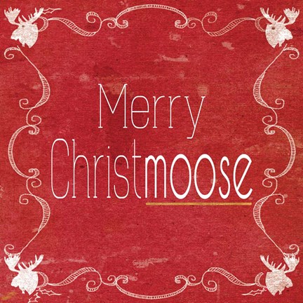 Framed Red Hot Christmas III Print