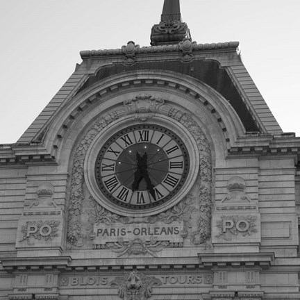 Framed Paris Scene IV Print