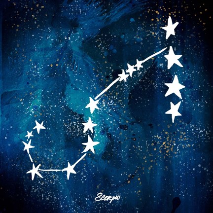 Framed Scorpio Print