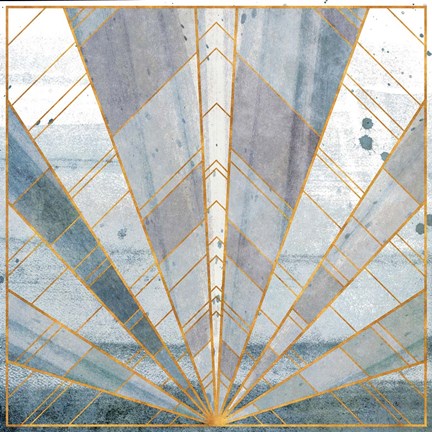 Framed Deco Square II Print