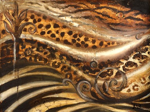 Framed African Touch I Print