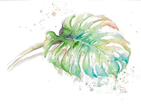 Framed Tropical Monstera Print