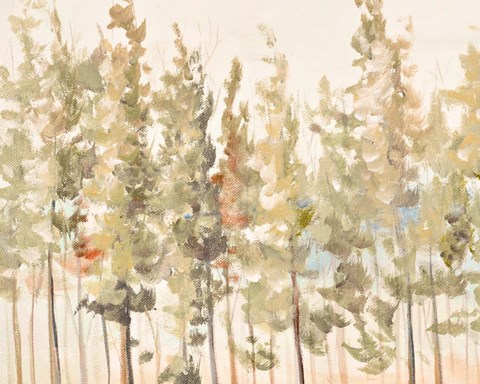 Framed Bosque Verde Brisa I Print