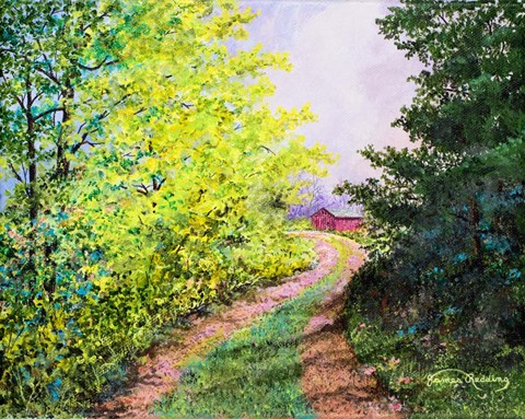 Framed Almost Summer Print