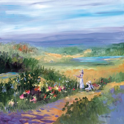 Framed Quiet Composition Print