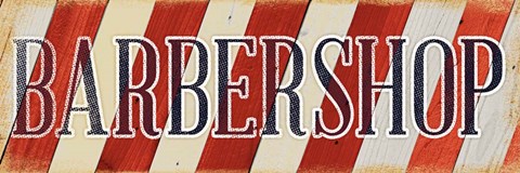 Framed Barbershop Print