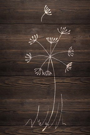 Framed Late Blooms II Print