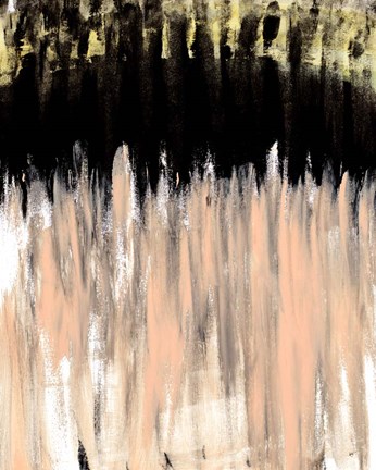 Framed Shell Beige Ends Print