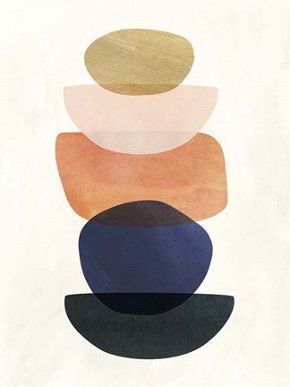 Framed Mod Pods II Print