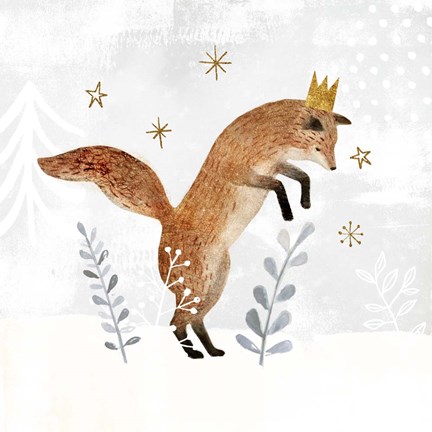 Framed Woodland Celebration II Print