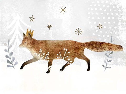 Framed Woodland Celebration IV Print