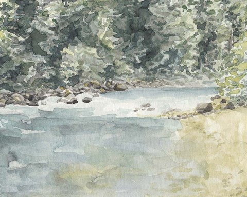 Framed Virginia Woods II Print